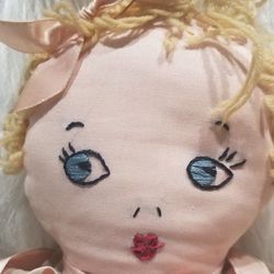 Antique Pair Of Dolls Handmade 1940s
