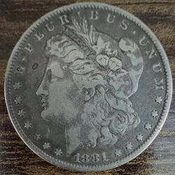 1881-O Morgan Silver Dollar – 90% Silver – Rare Collectible Coin