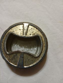 PRESTO CLEAR GLASS LID INSERT WITH METAL BOWTIE RING