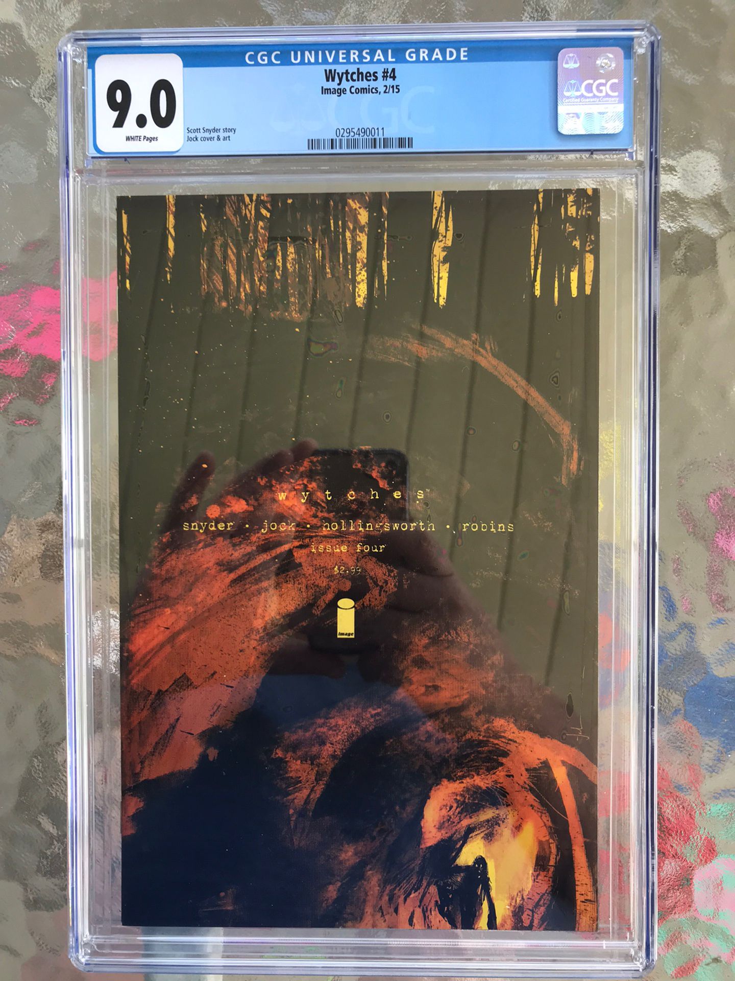 Wytches #4 CGC 9.0 — White Pages! (2014) Scott Snyder & Jock
