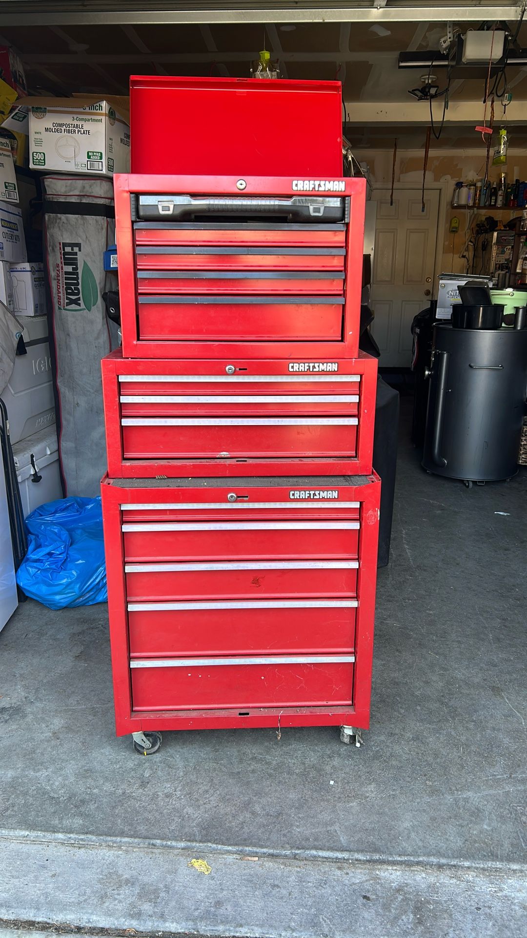 Craftsman Tool Box. Please Read Description