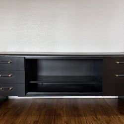 Refinished Black Desk