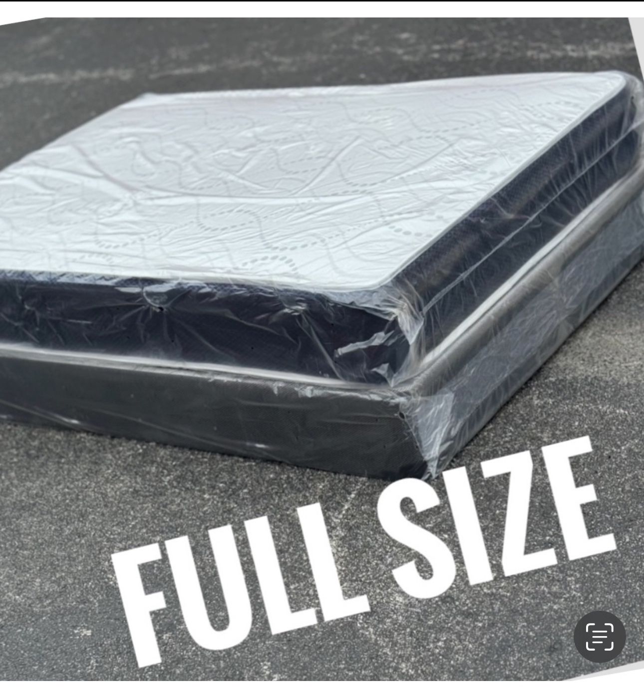 NEW Mattress Full Size With Box Spring // Offer 🚚