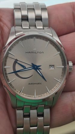 SWISS MADE AUTOMATIC POWER RESERVE HAMILTON MENS WATCH