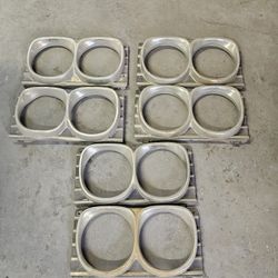 67 Impala Headlight Bezels