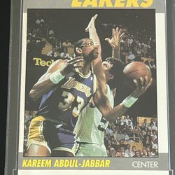 Kareem Abdul-Jabbar Card 87-88