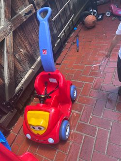 Tikes slide and bike