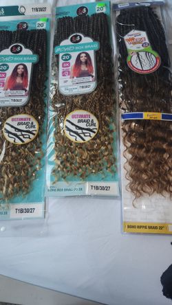 Crochet boho braids