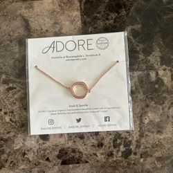Adore Jewelry Bracelet Rose Adjustable Stack & Sparkle Crystals from Swarovski
