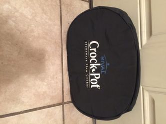 Rival crockpot slow cooker cover carring case insulated zippered