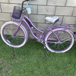 Huffy 24" Nel Lusso Girls' Cruiser Bike