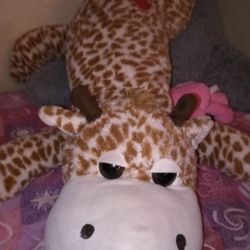 Huge Valentine Giraffe Stuffed Animal