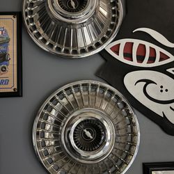 NOS 1963 Chevy Impala Hub Caps 