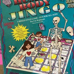 Human Body Systems Jingo Game