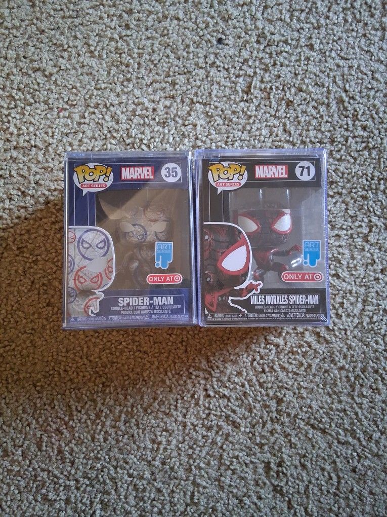Spiderman Funko Pops