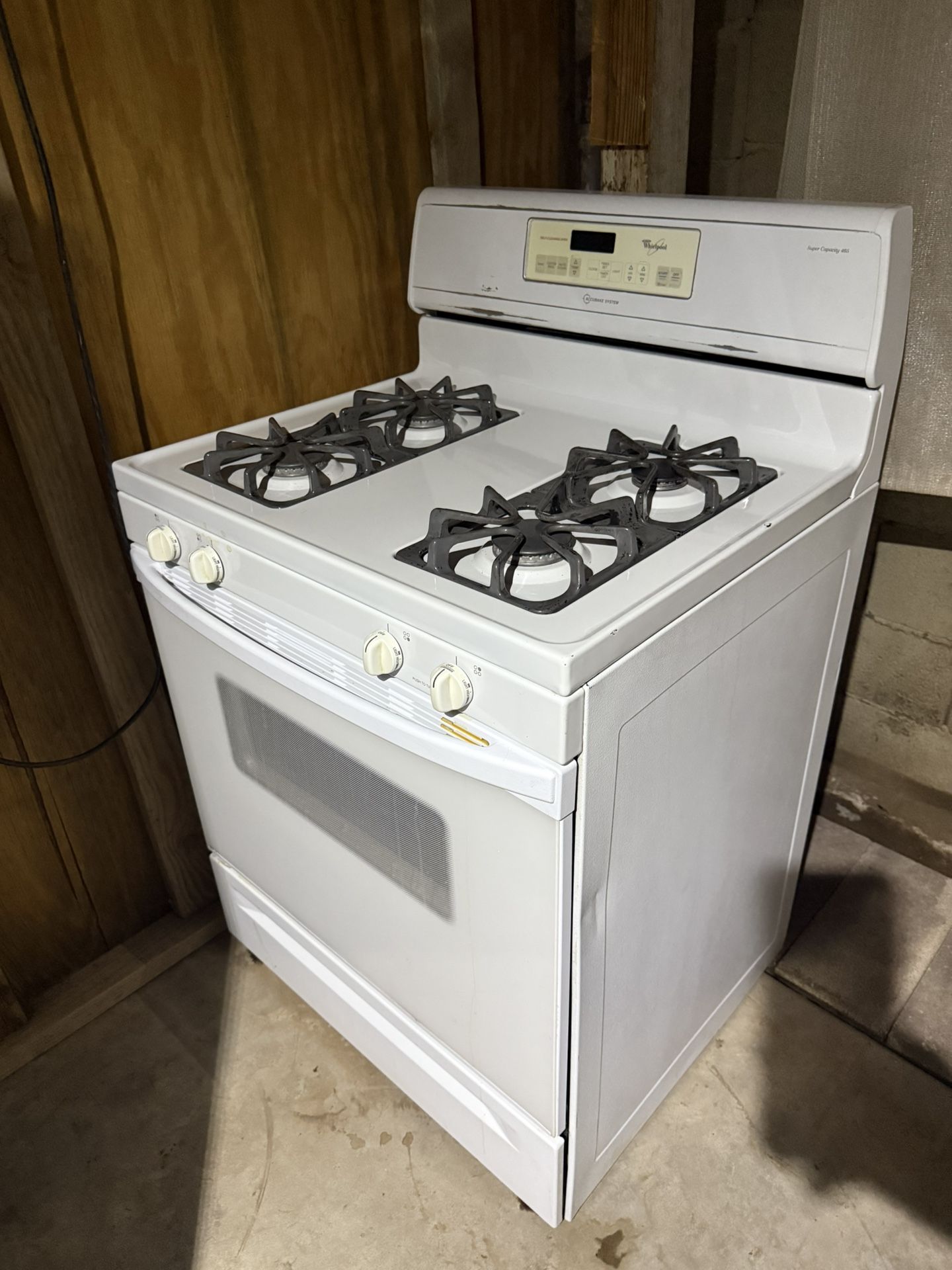 Whirlpool Gas Convection Oven Stove / Estufa De Gas