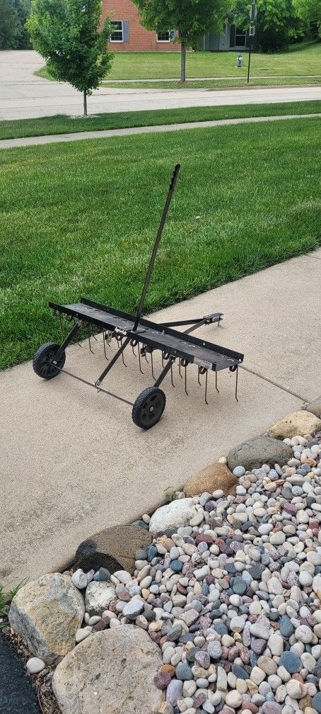 Dethatcher For Riding Lawn Mower