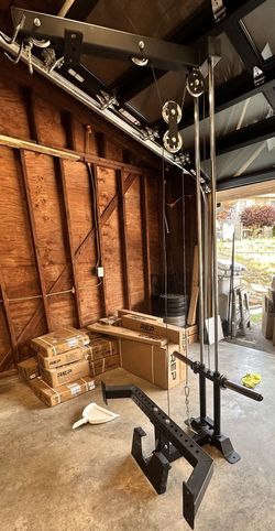 Rep Fitness Lat Pull Down/low Row Attachment