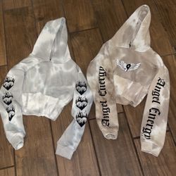 Cute crop hoodies