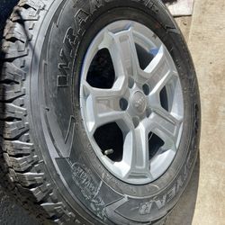 Rim And Tire For Jeep Wrangler