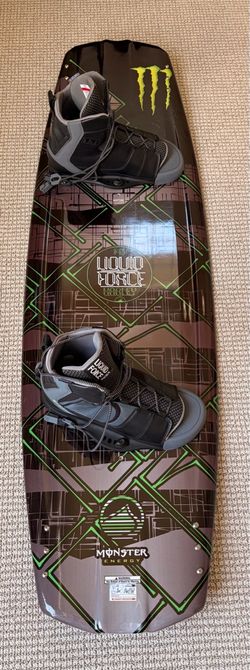 Liquid Force Harley Monster Energy Wakeboard with Bindings