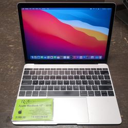 Apple MacBook 12" 2015 - Intel Core M-5Y31, 8GB RAM, 256GB SSD, MacOS Big Sur 
