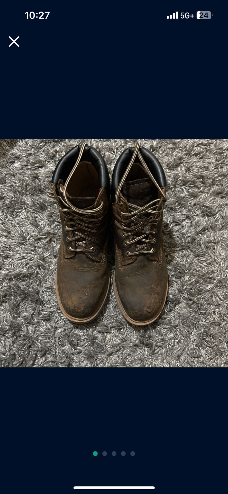 Timberland Pro Steel Toe work boots