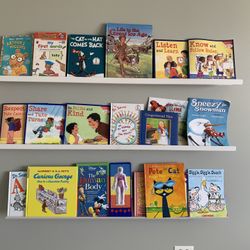 White Floating Shelves- Set of 3