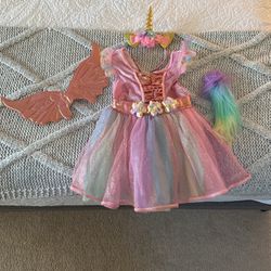 Unicorn Princess Halloween Costume 5t-6t