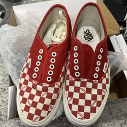 VANS Unisex Checkered Shoes