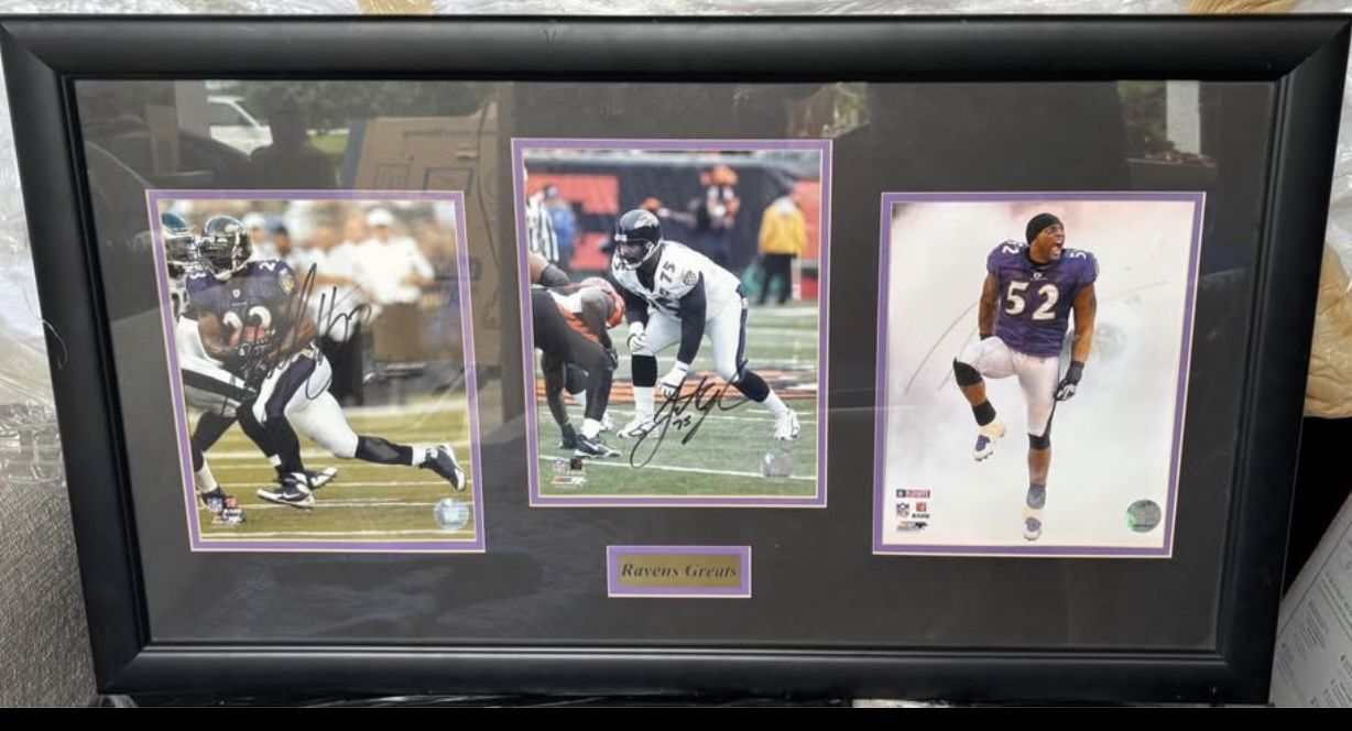 Ravens Greats-with Certificate of Authenticity