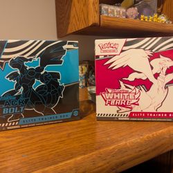 White Flare / Black Bolt ETBs