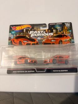Hot Wheels Premium Fast & Furious Toyota Supra 2-Pack