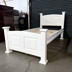 Twin Bed Frame - No Mattress 