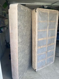 Free box springs for king or 2 twin beds