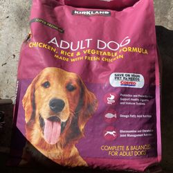 Kirkland Adult Dog Food -40lb Dry + 24 Cans Wet