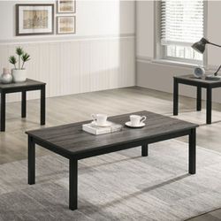 3 PCS COFFEE TABLE SET (BRAND NEW)