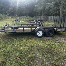 16x7 Tandem Axle Trailer 