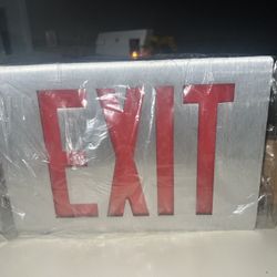 Set Of 3 Signature Lithonia Lighting LED Emergency Lighting Systems 