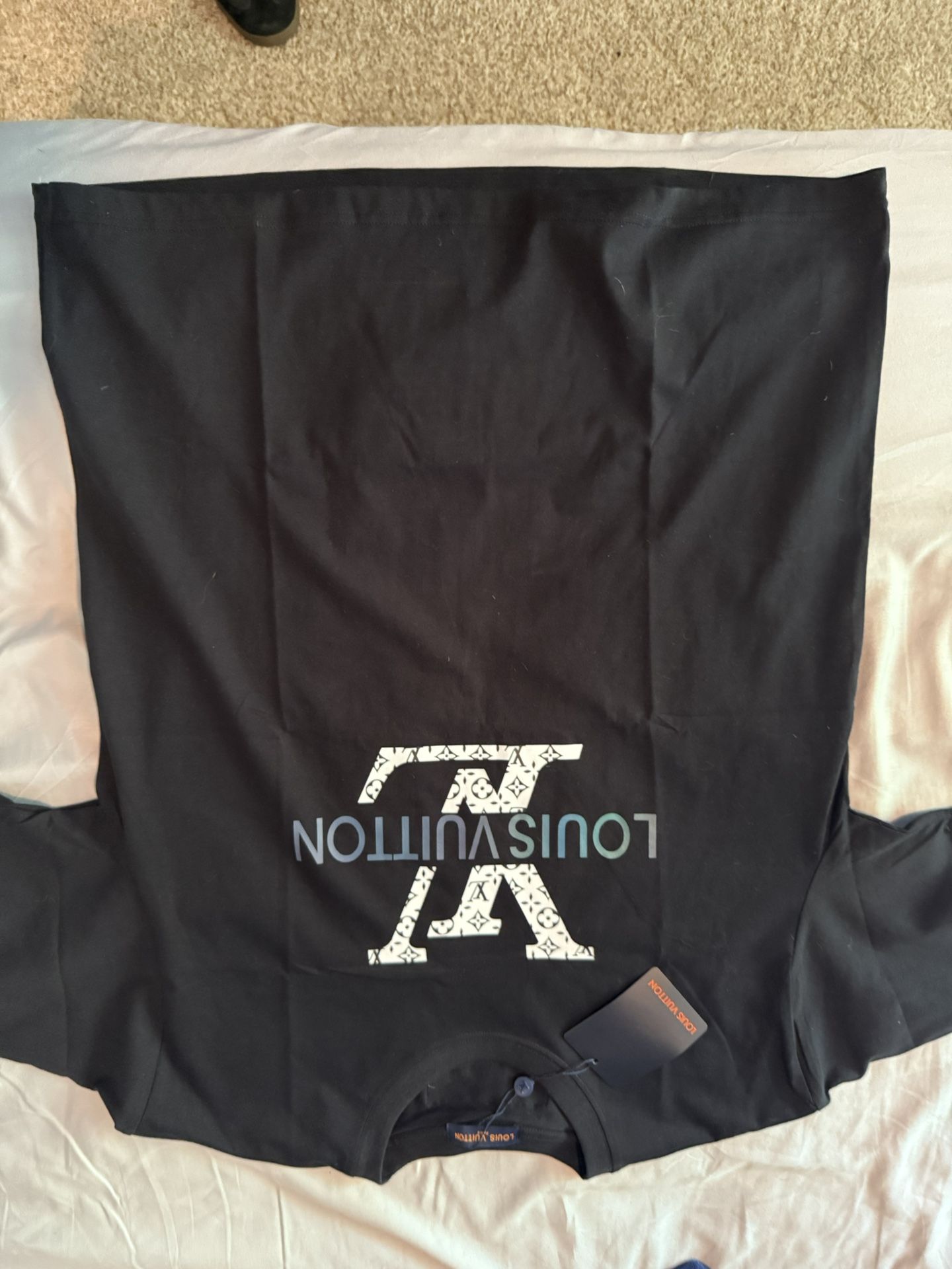 Louis Vuitton shirt black brand new size large With Tag
