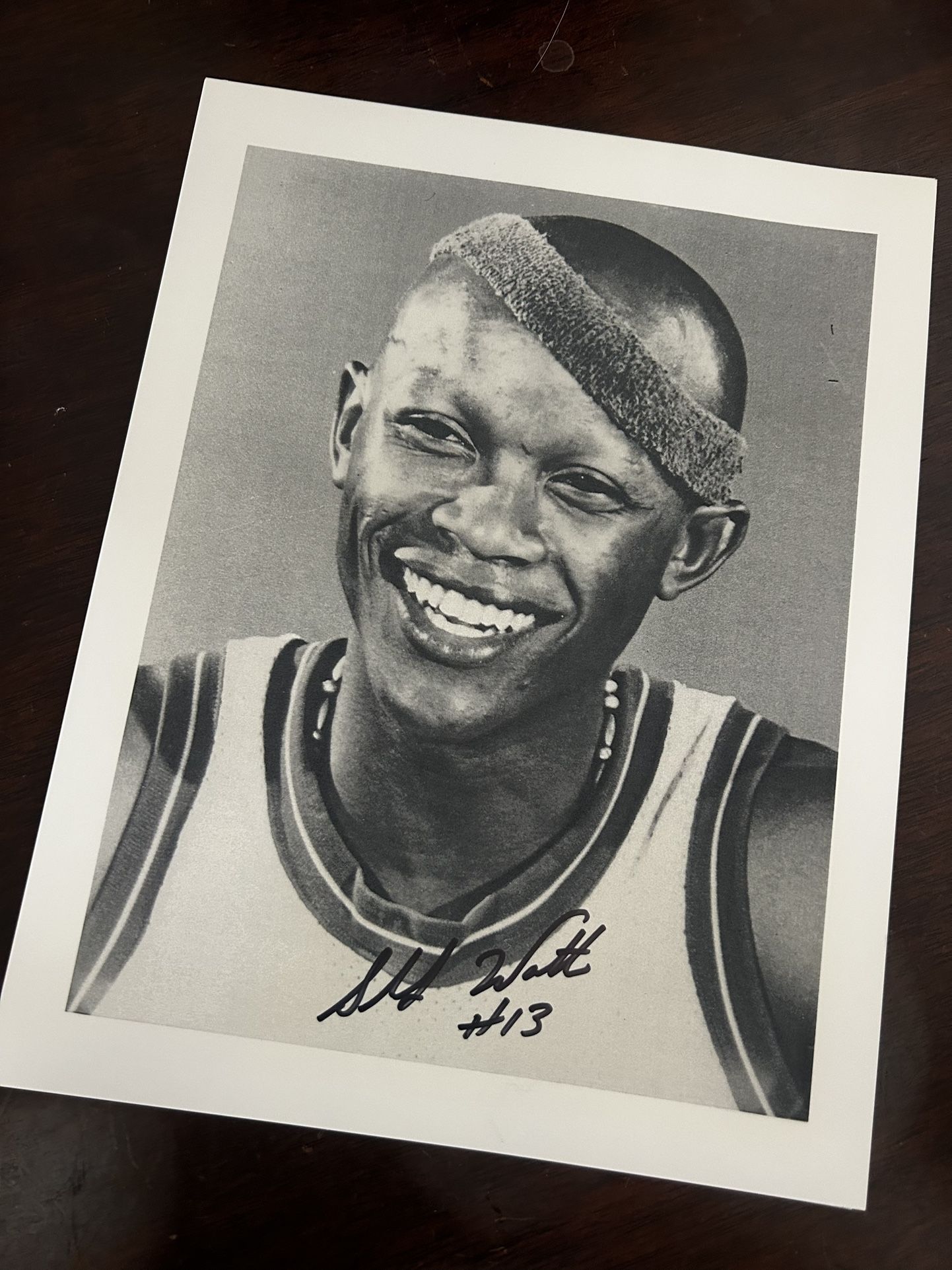 Don “Slick” Watts Autographed Photo