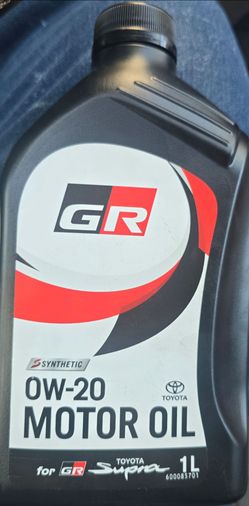 2 Bottles Toyota GR Supra 0W-20 Full Synthetic Motor Oil  $15 Total