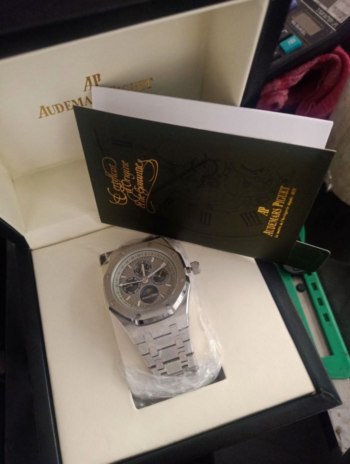 Silver Ap Watch