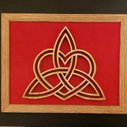 Celtic Heart Art Wood 