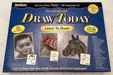Art Skills: Learn How To Draw, Age 12 To Adult, Brand New