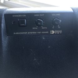 Yamaha Powered Subwoofer