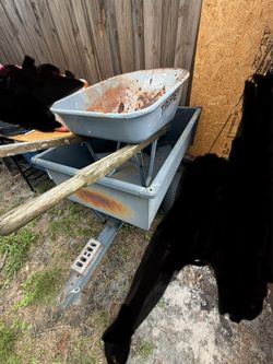 Wheel Barrel and Trailer