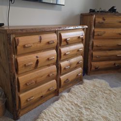LOG CABIN /  LODGE PINE  BEDROOM FURNITURE 