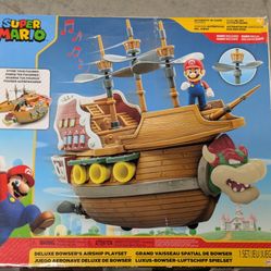 Super Mario Bros. Bowser Battle Ship 