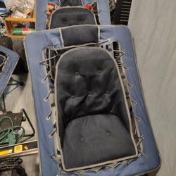 Set Of 3 Bungee lawn chairs 